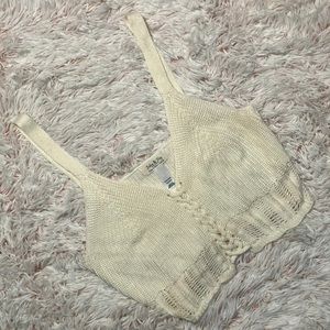 Knitted crop top!